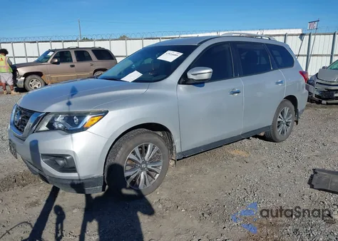 2018 Nissan Pathfinder Sv z USA, uszkodzony, nr VIN 5N1DR2MN8JC614895